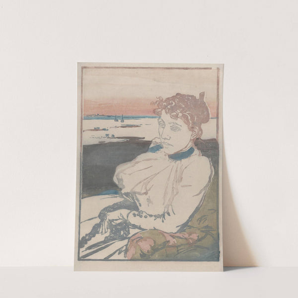 Convalescent, Mme Lepère (1892) by Auguste Louis Lepère