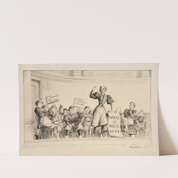 Convention of the Husband Reform Club (1896) by William Henry Walker