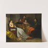Conversation D’après Diner (circa 1852) by Adolphe Monticelli
