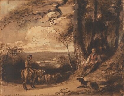 Conversation on a Country Road