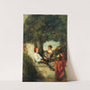 Conversation sous un arbre (1840) by Celestin Nanteuil