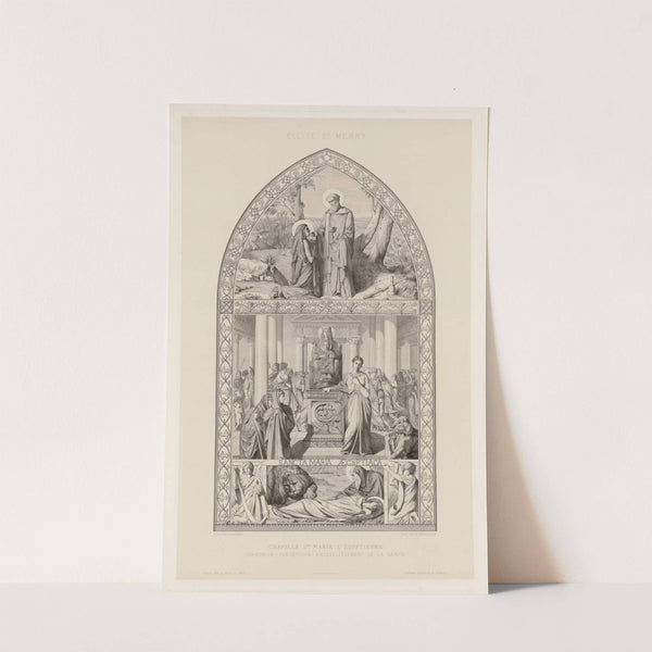 Conversion – Ensevelissement de la sainte by William Haussoullier