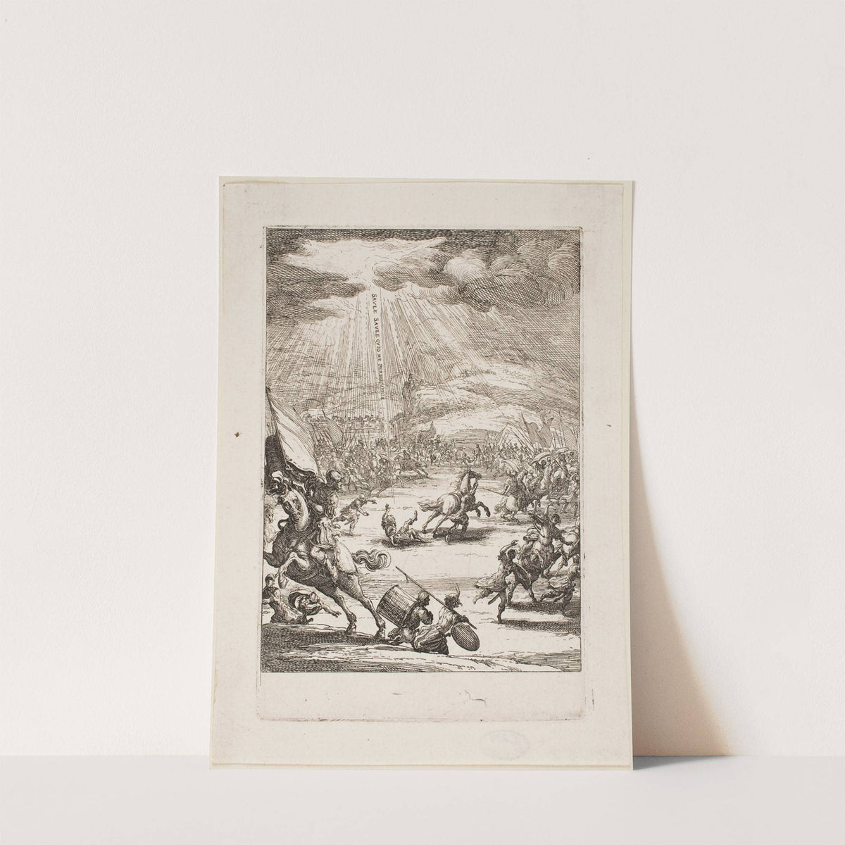 Conversion of St. Paul (1631) by Jacques Callot