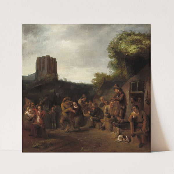 Conviviality Near the Inn by Constantijn van Renesse
