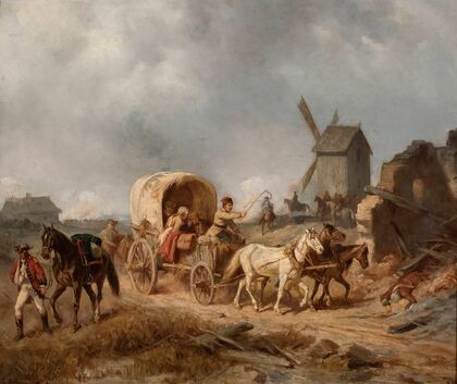 Convoy of the wounded