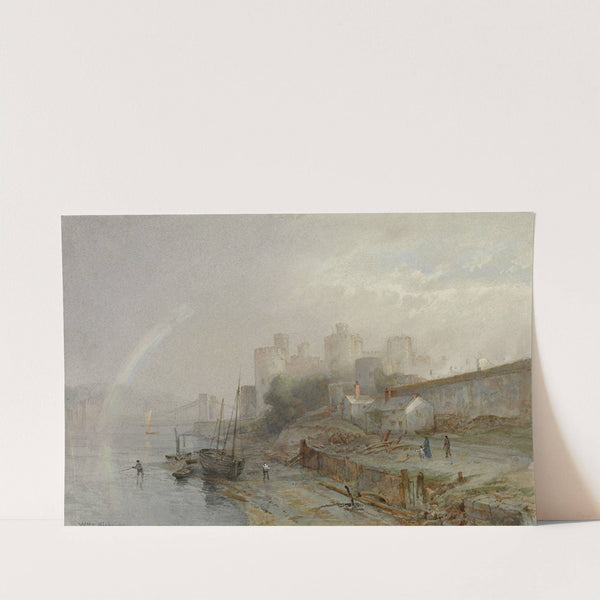 Conway Castle, Wales (1880) by William Trost Richards