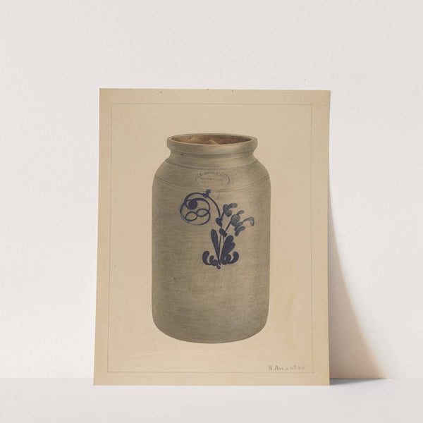 Cookie Jar with Cover by Nicholas Amantea