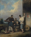 Coolies Round the Food Vendor’s Stall