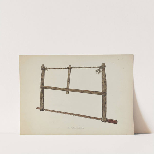 Coopersmith Saw by Lloyd Charles Lemcke