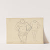 Copies of Cézanne’s Bathers (1877) by Edgar Degas