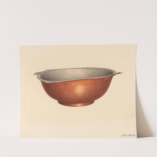 Copper Bowl by Rex F. Bush