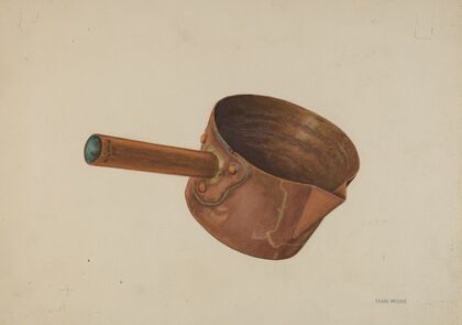 Copper Candy Ladle