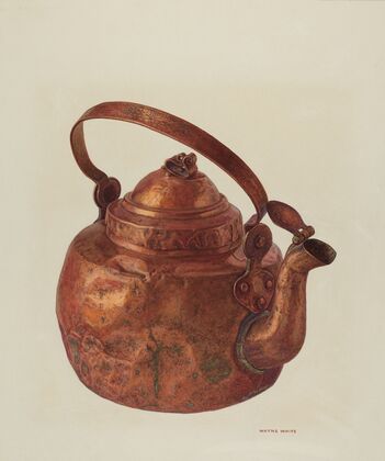 Copper Tea Kettle