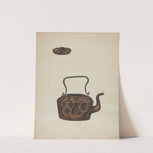 Copper Tea Kettle by Clyde L. Cheney