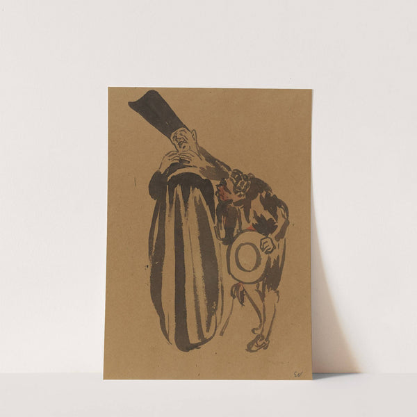 Coquelin cadet dans le rôle de Figaro dans Le Barbier de Séville (circa 1890-1891) by Édouard Vuillard