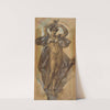 &#039;Coral&#039; (Study for Mural, World&#039;s Columbian Exposition, Chicago) by Walter Shirlaw
