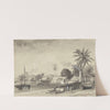 Corbeaux Town, Port of Spain by Michel Jean Cazabon