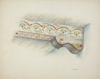 Corbel and Ceiling Beam