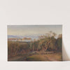 Corfu from Ascension by Edward Lear