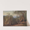 Corfu from Santa Decca by Edward Lear