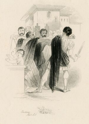 Coriolanus, act 3, sc. 1 (1845)