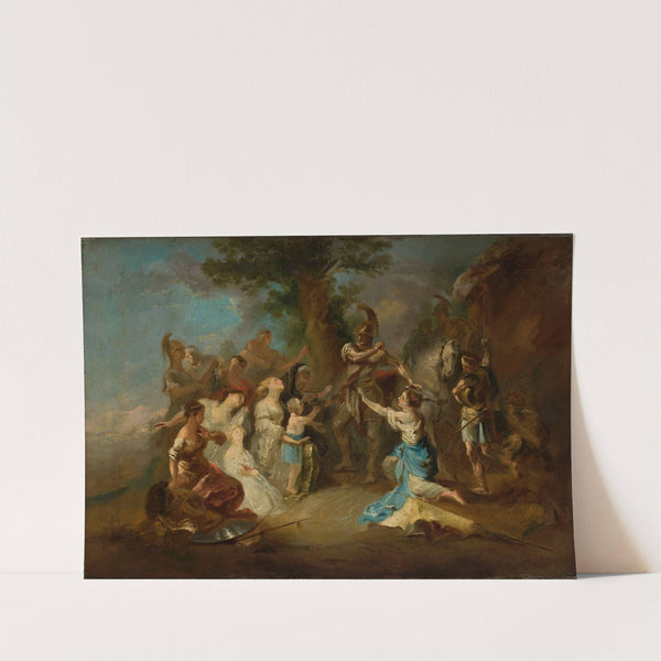 Coriolanus at the gates of Rome by Anonymous