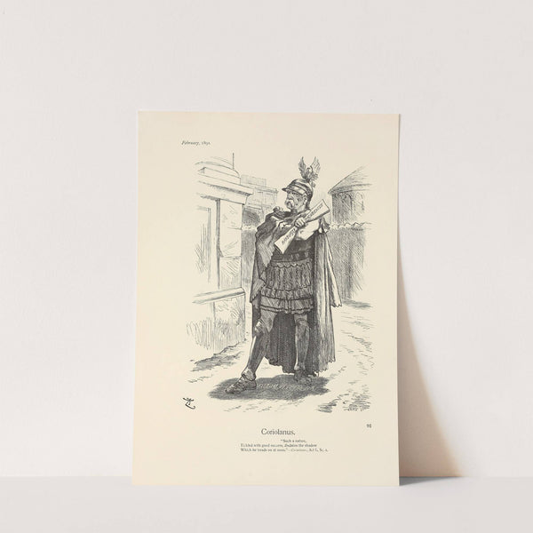 Coriolanus by Sir John Tenniel