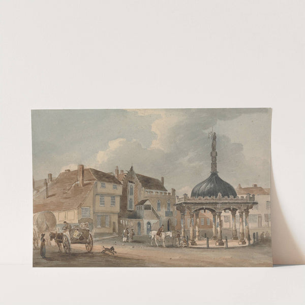 Corn Hill and Moot Hall, Ipswich by George Frost