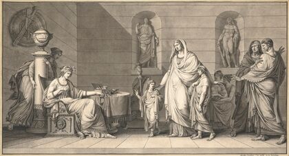 Cornelia, mother of the Gracques brothers
