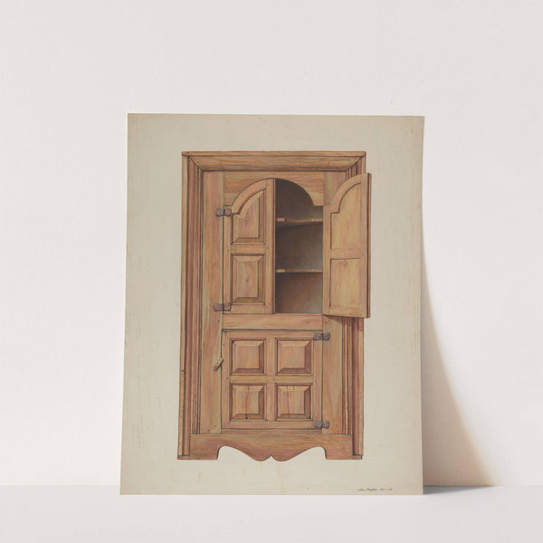 Corner Cupboard by Leslie Macklem