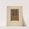 Corner Cupboard by Edward A. Darby