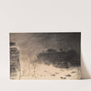 Corner of 17th Street and Pennsylvania Avenue, N.W. during the Blizzard of 1899 by Walter Paris