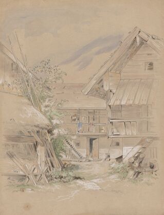 Corner of a Village Yard