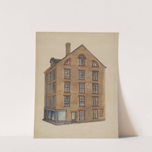 Corner of Pearl and John Streets by American 20th Century