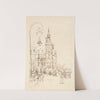 Corner of the Palais de Justice, Paris by Thomas Shotter Boys