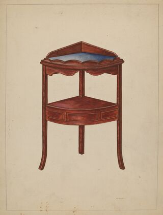 Corner Wash-stand