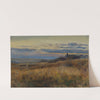 Cornfield at sunset by John William Inchbold