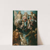 Coronation Of The Virgin With Saints Joseph And Francis Of Assisi by Giulio Cesare Procaccini