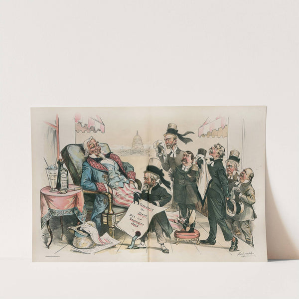 Coroner Harrison is a little too previous by Louis Dalrymple