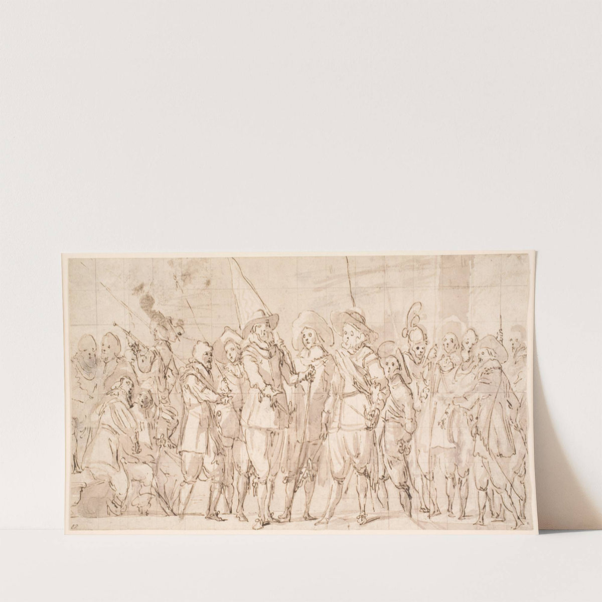 Corporaalschap van Kapitein Allaert Gloeck by Thomas de Keyser