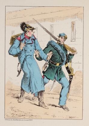 Corps des douaniers. (1871)