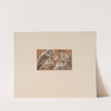 Correggio - Sketch for fresco of annunciation by P. &amp; D. Colnaghi