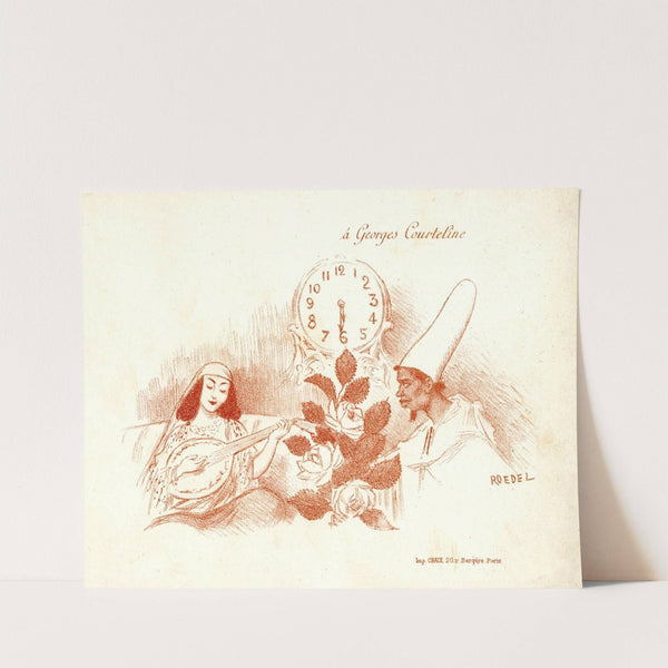 Cortège des heures (1897) by Auguste Roedel