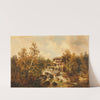 Cortina, Mühle im Ampezzothal by Josef Thoma