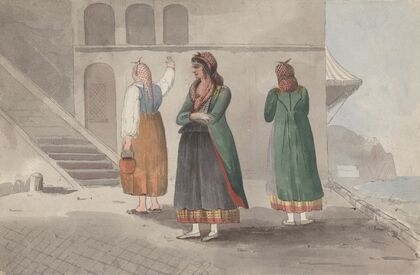 Costume at Procida-Naples