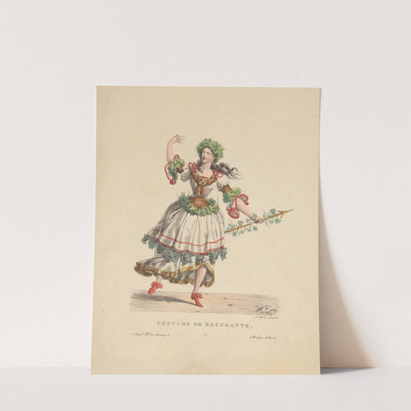 Costume de bacchante (1821) by Hippolyte Lecomte
