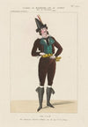 Costume de Mazilier, rôle de Luidgi, dans La tarentule, ballet, Académie royale de musique, actes I et II (1839)