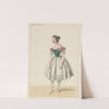 Costume de Melle. Fanny Essler [sic], rôle de Lauretta, dans La tarentule. Ballet. Académie Royale de Musique. Acte II (1840-1850) by Martinet-Hautecoeur