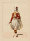 Costume de Petipa, rôle d’Achmet, dans La péri, ballet, acte II, Académie royale de musique (1843)