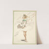 Costume Design for &#039;Fourth Ballet Girl (Fraülein Hochspitz)&#039; (Short White Dress) by Percy Anderson